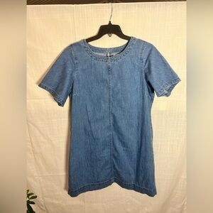 J. Crew Blue Denim Dress